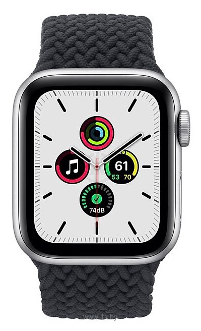 Фотографии Apple Watch SE GPS 40mm Aluminum Case with Braided Solo Loop