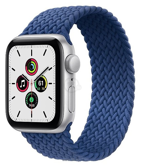 Фотографии Apple Watch SE GPS 40mm Aluminum Case with Braided Solo Loop