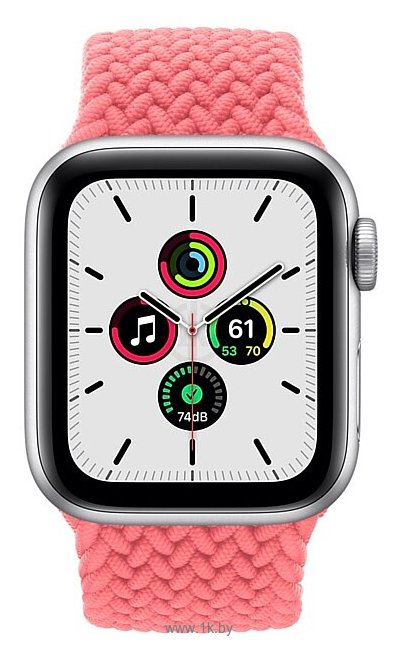 Фотографии Apple Watch SE GPS 40mm Aluminum Case with Braided Solo Loop