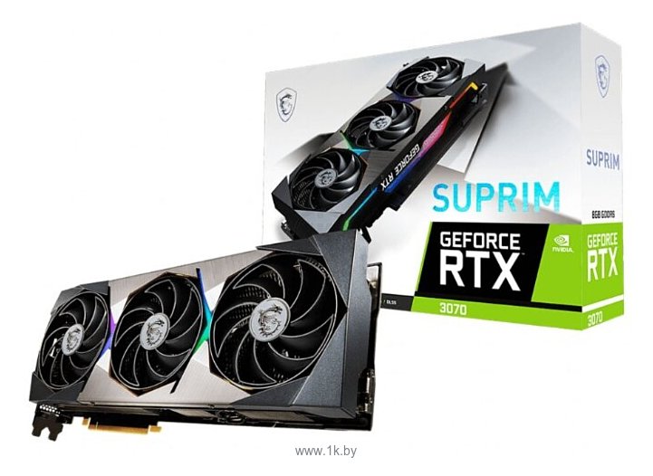 Фотографии MSI GeForce RTX 3070 SUPRIM 8GB