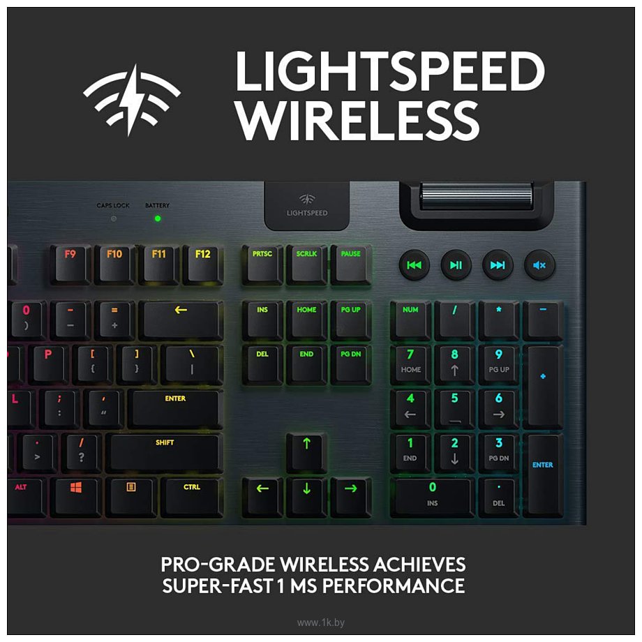 Фотографии Logitech G915 Lightspeed GL Tactile нет кириллицы