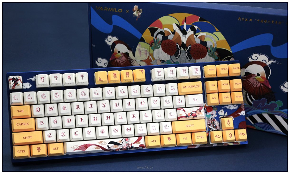 Фотографии Varmilo VA87M Lovebirds-You Cherry MX Red (без кириллицы)