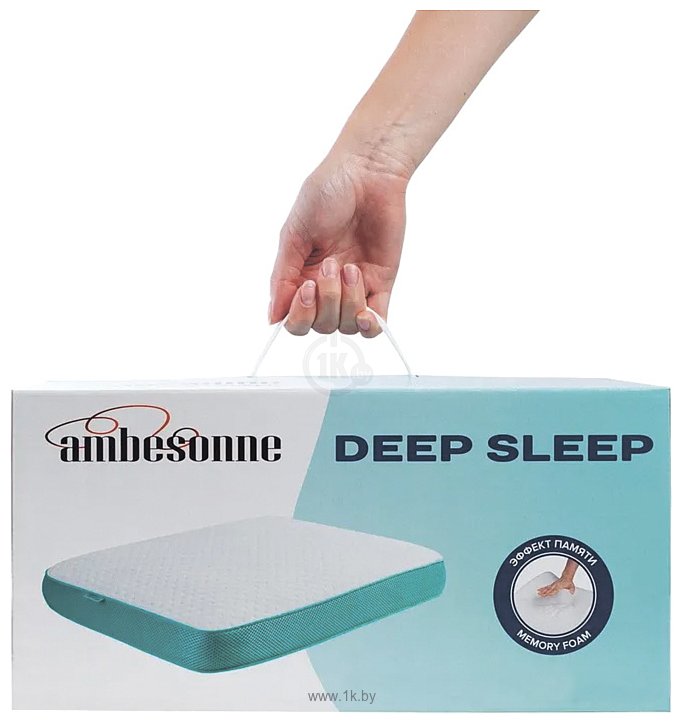Фотографии Ambesonne Deep Sleep 43x56 см с 3D-сеткой и эффектом памяти Memory Foam