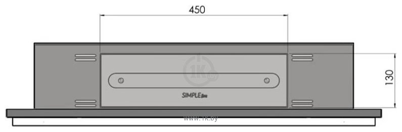 Фотографии Simple Fire Frame 900 black