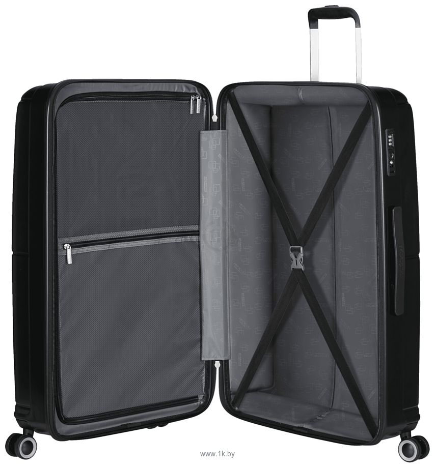 Фотографии American Tourister Geopop Shadow Black 77 см