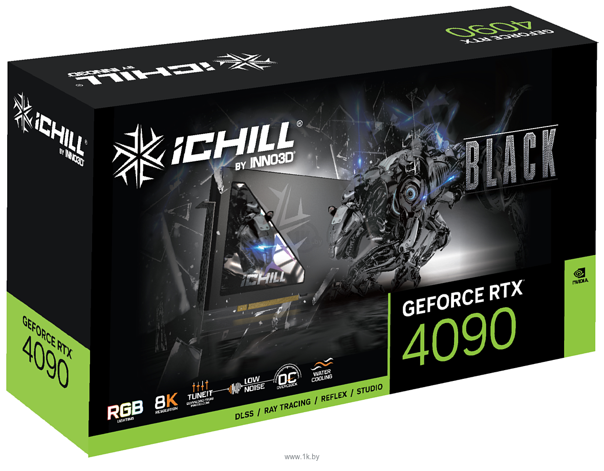 Фотографии Inno3D GeForce RTX 4090 iChill Black (C4090B-246XX-18330005)