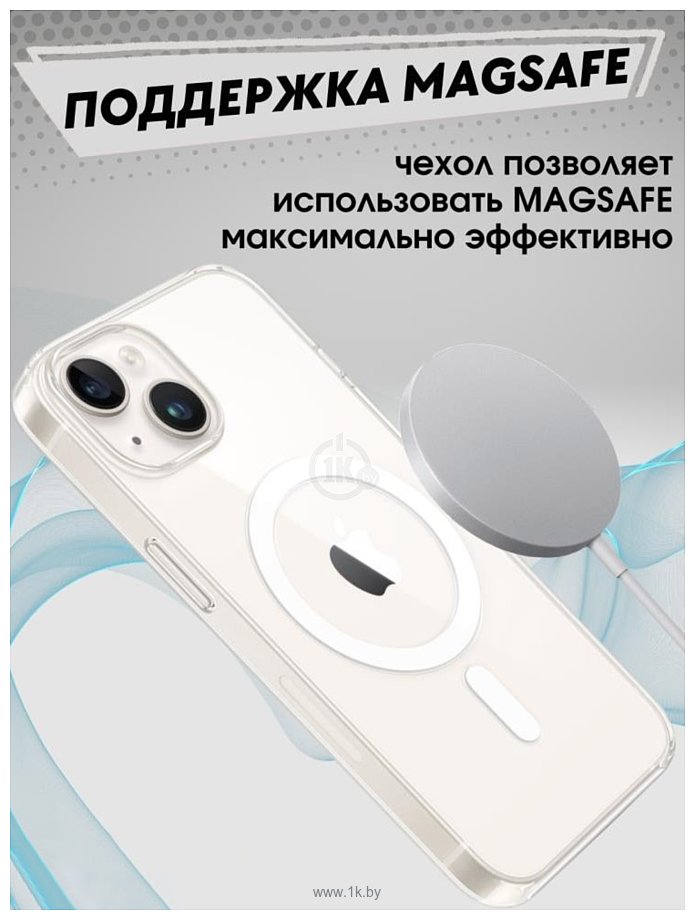 Фотографии Bingo Clear Magnetic для APPLE iPhone 15 Plus (прозрачный)