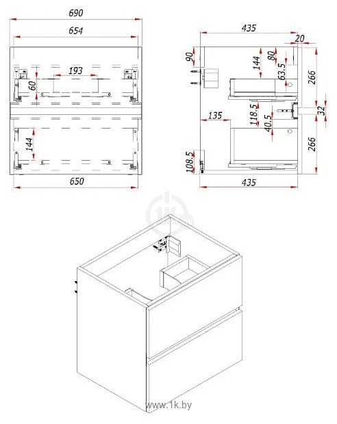 Фотографии ЗОВ Лира 70 L70MW0MWGVA-KP13W (белый глянцевый)