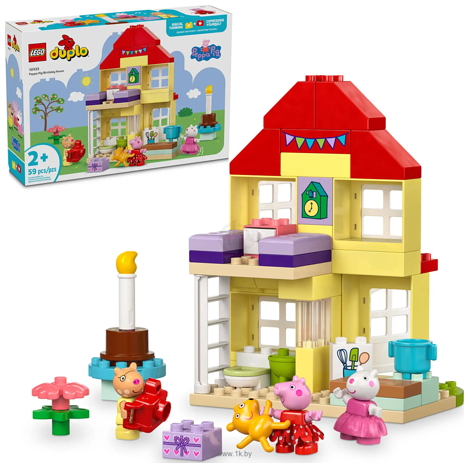 Фотографии LEGO Duplo 10433 День рождения Свинки Пеппы