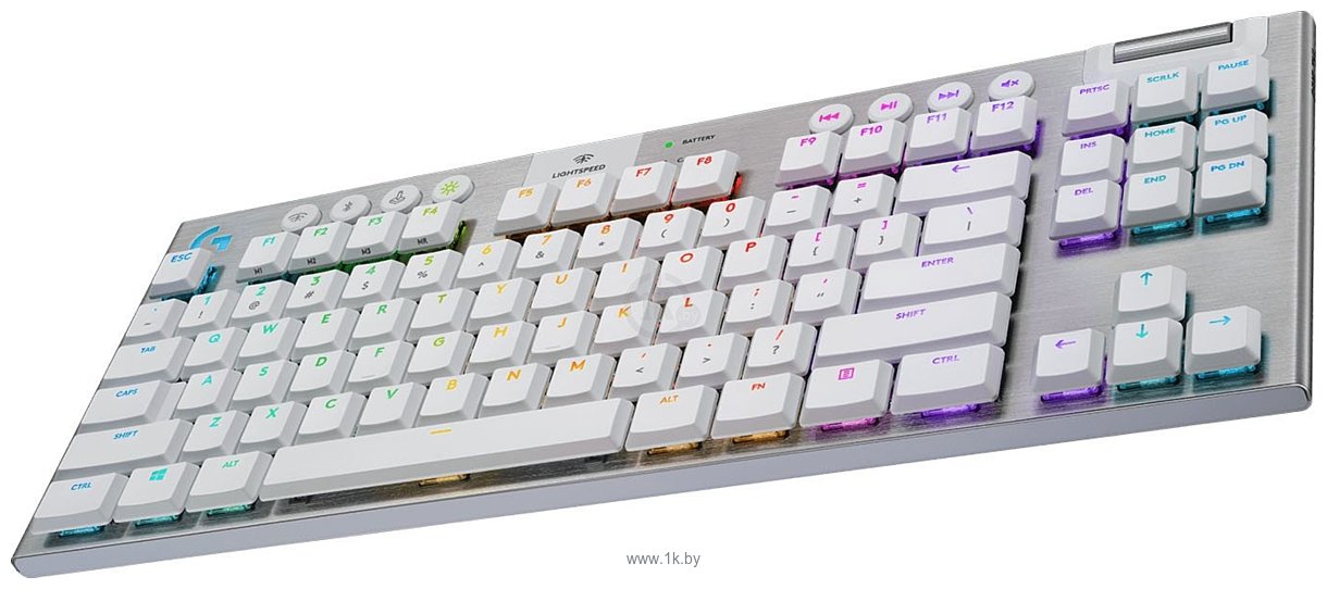 Фотографии Logitech G915 TKL Lightspeed GL Tactile 920-009664 silver (без кириллицы)