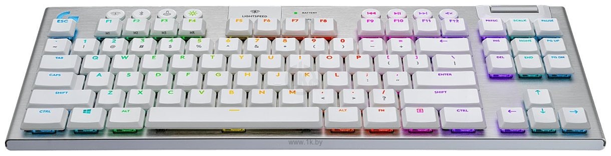 Фотографии Logitech G915 TKL Lightspeed GL Tactile 920-009664 silver (без кириллицы)