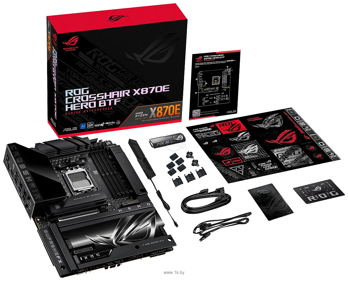 Фотографии ASUS ROG Crosshair X870E Hero BTF