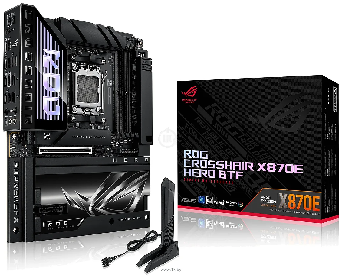 Фотографии ASUS ROG Crosshair X870E Hero BTF