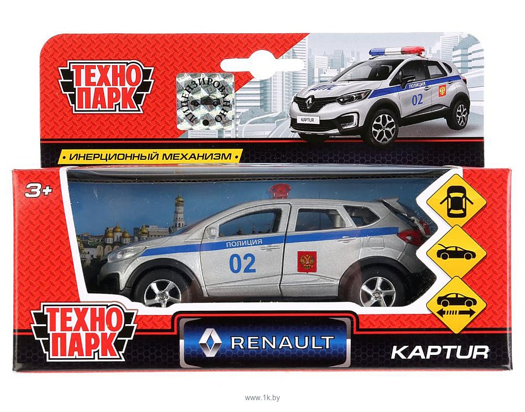 Фотографии Технопарк Renault Kaptur Полиция SB-18-20-RK-P-WB