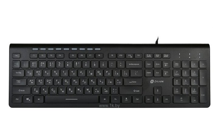 Фотографии OKLICK 490ML Multimedia Keyboard black USB