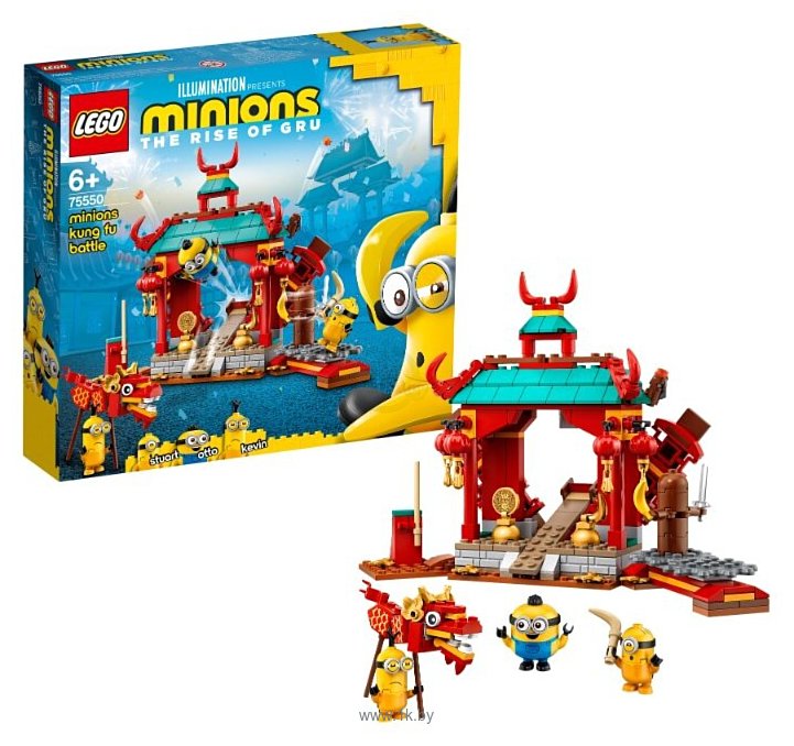 Фотографии LEGO Minions 75550 Миньоны: бойцы кунг-фу