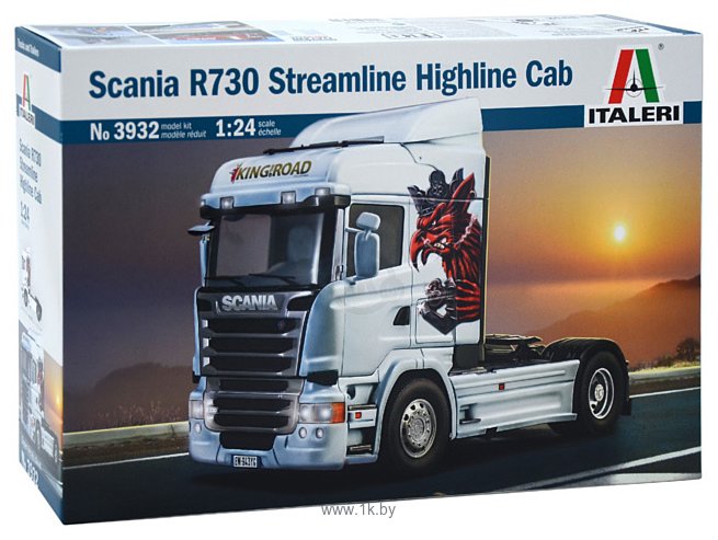Фотографии Italeri 3932 Scania R730 Streamline Highline Cab
