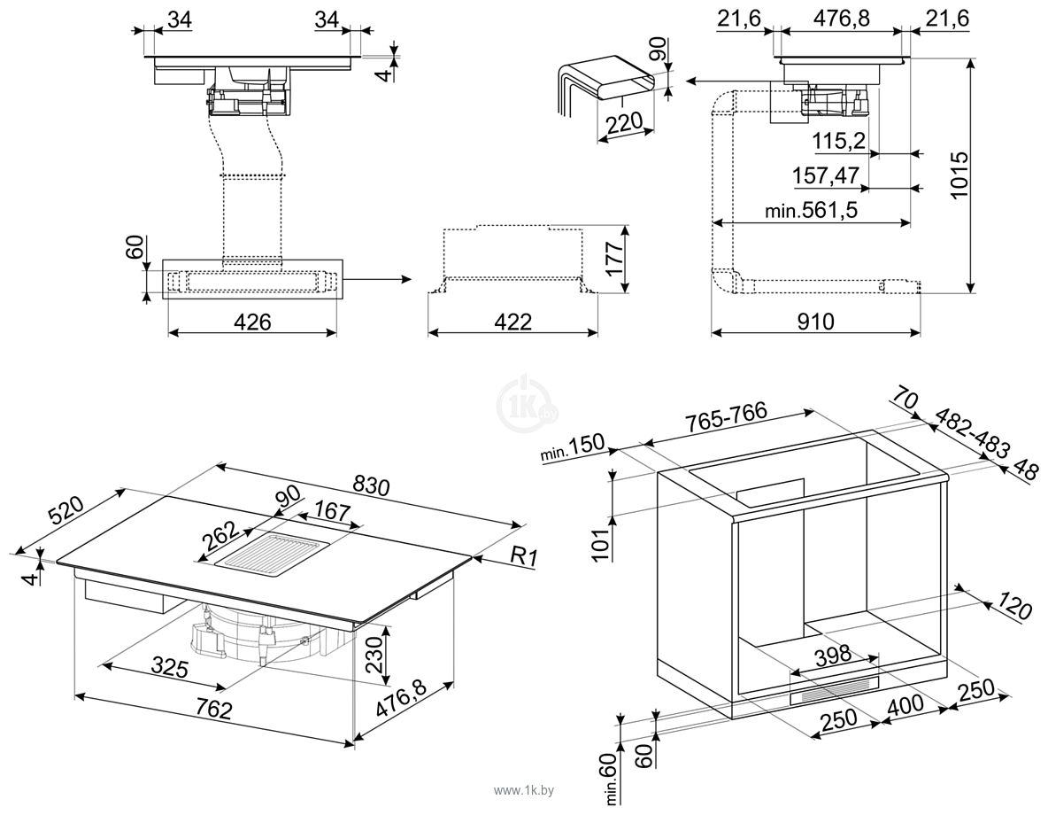 Фотографии Smeg HOBD682D1