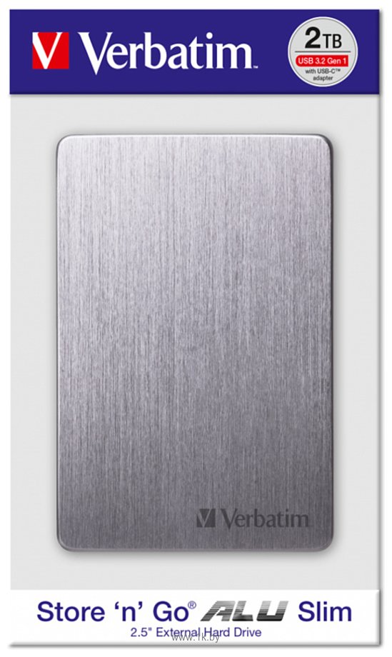 Фотографии Verbatim Store 'n' Go Alu 2TB (серый)