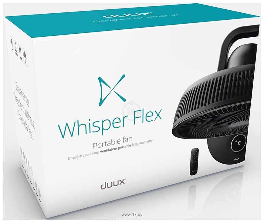 Фотографии Duux Whisper Flex Smart DXCF12 (чёрный)