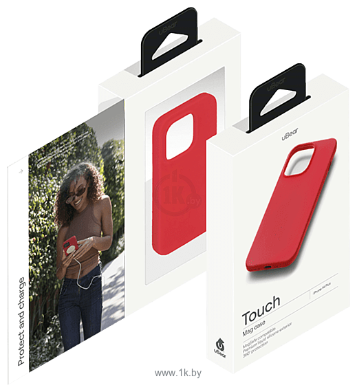 Фотографии uBear Touch Mag Case для iPhone 14 Plus (красный)