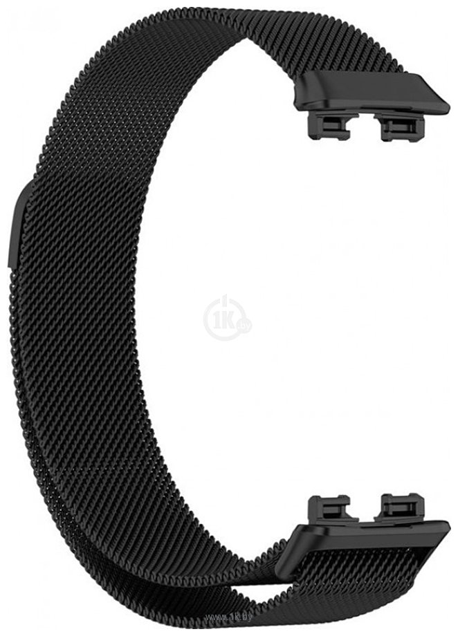 Фотографии Rumi Milanese loop металлический для Huawei Band 8 (черный)