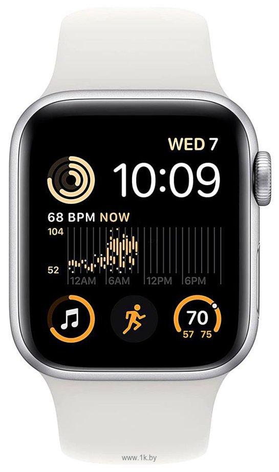 Фотографии Apple Watch SE 2 40 мм (алюминиевый корпус, спортивные силиконовые ремешки S/M + M/L)