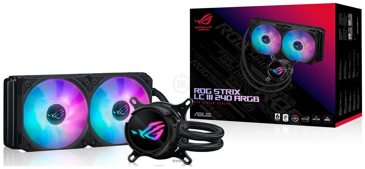 Фотографии ASUS ROG Strix LC III 240 ARGB