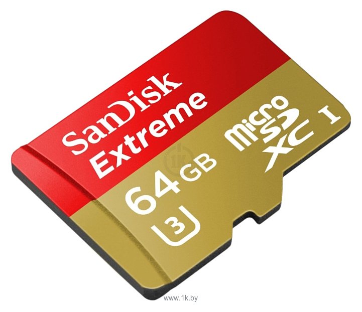 Фотографии Sandisk Extreme microSDXC Class 10 UHS Class 3 90MB/s 64GB