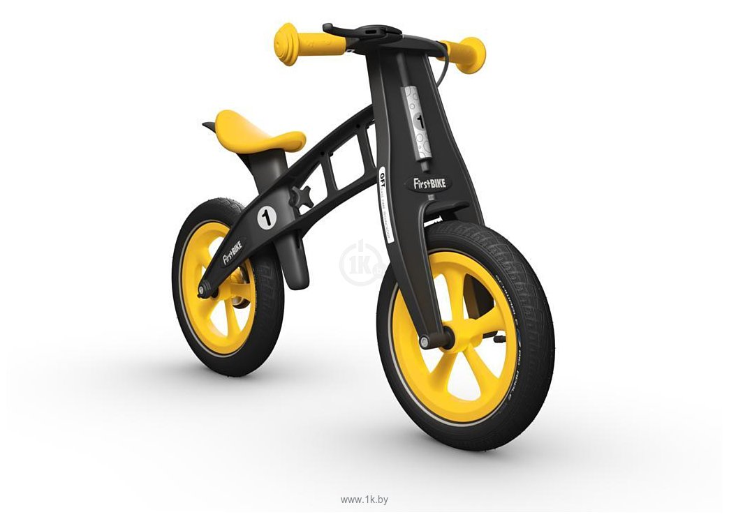 Фотографии FirstBIKE Limited с тормозом (желтый)