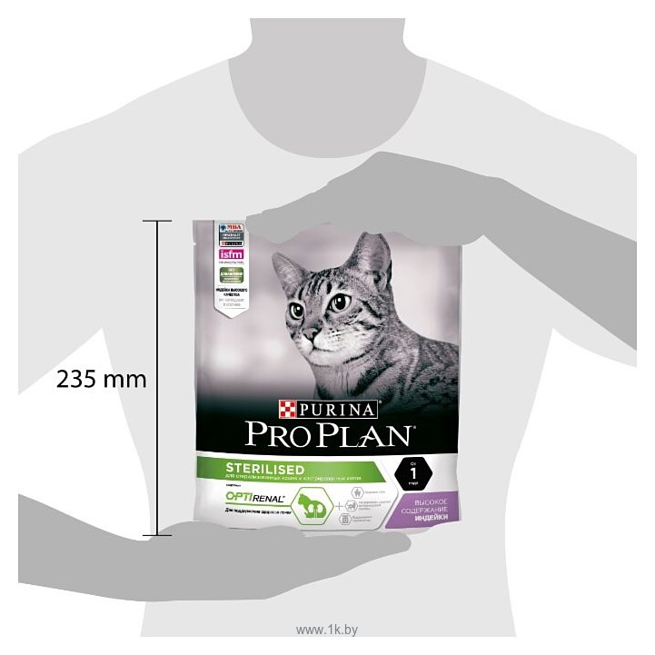 Фотографии Purina Pro Plan Sterilised feline rich in Turkey dry (0.4 кг)