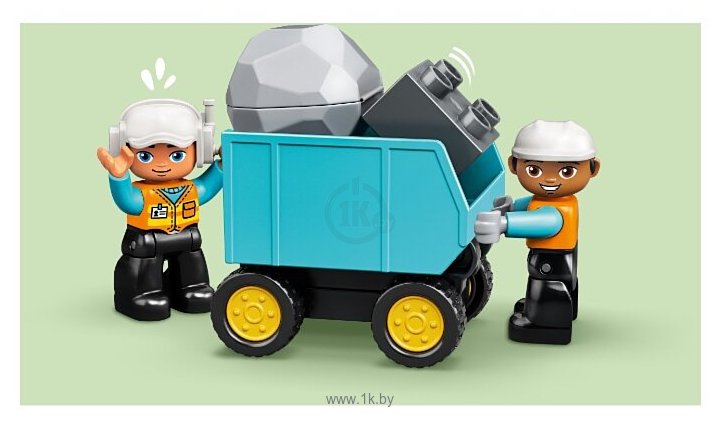 Фотографии LEGO DUPLO 10931 Грузовик и гусеничный экскаватор