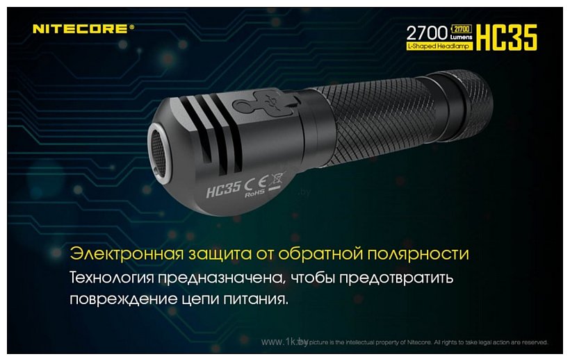 Фотографии Nitecore HC35 (черный)