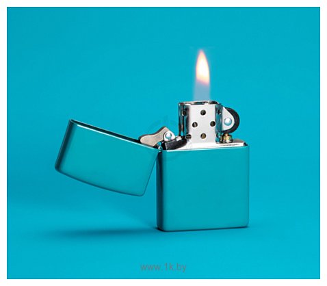 Фотографии Zippo Classic Flat Turquoise 49454