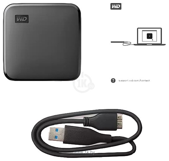 Фотографии WD Elements SE 2TB WDBAYN0020BBK