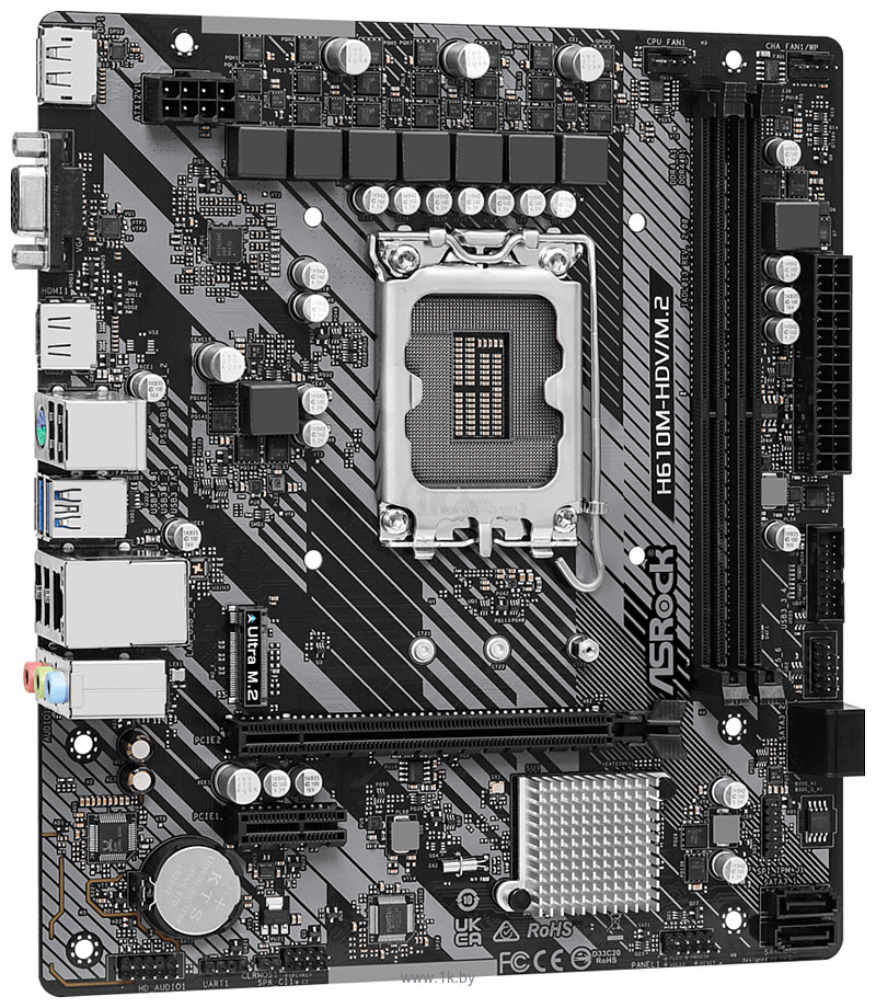 Фотографии ASRock H610M-HDV/M.2 R2.0