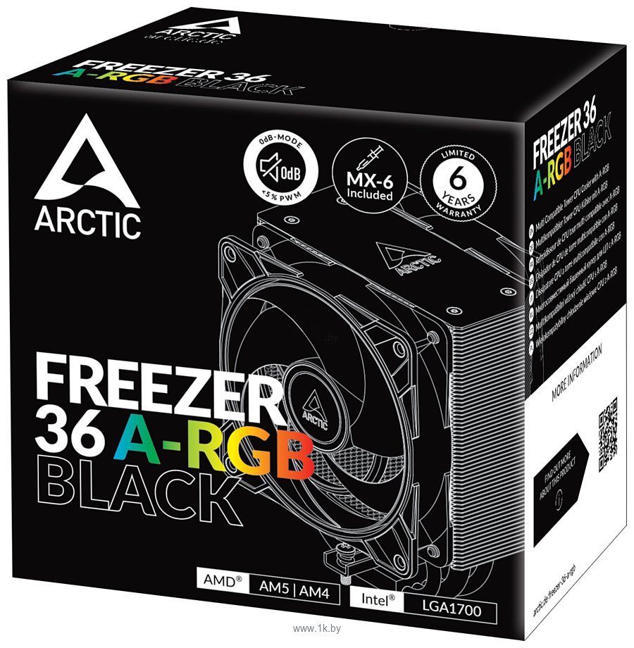 Фотографии Arctic Freezer 36 A-RGB Black ACFRE00124A