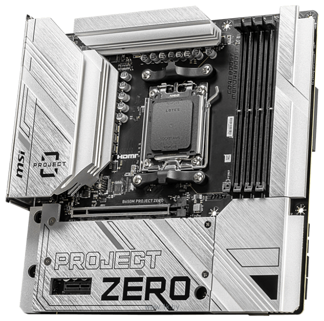 Фотографии MSI B650M Project Zero