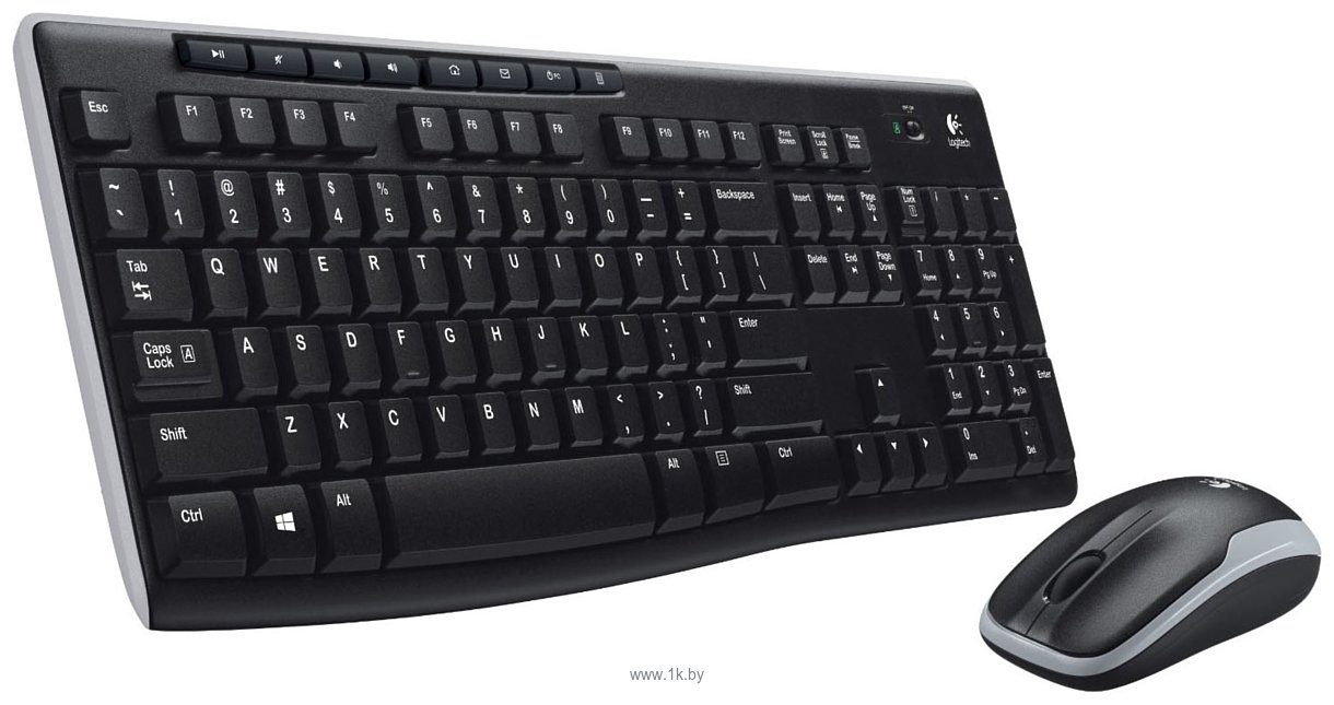 Фотографии Logitech Wireless Combo MK270 black USB (нет кирилицы)