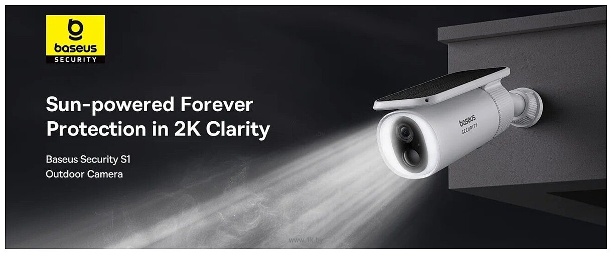 Фотографии Baseus S1 Outdoor 2K Solar Security Camera
