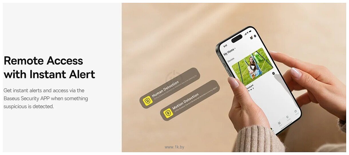 Фотографии Baseus S1 Outdoor 2K Solar Security Camera