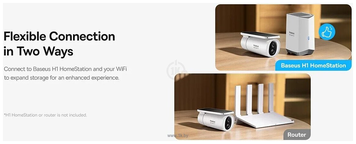 Фотографии Baseus S1 Outdoor 2K Solar Security Camera