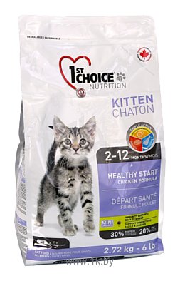 Фотографии 1st Choice (2.72 кг) HEALTHY START for KITTENS