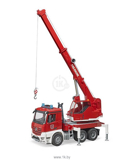 Фотографии Bruder MB Arocs fire service crane 03675