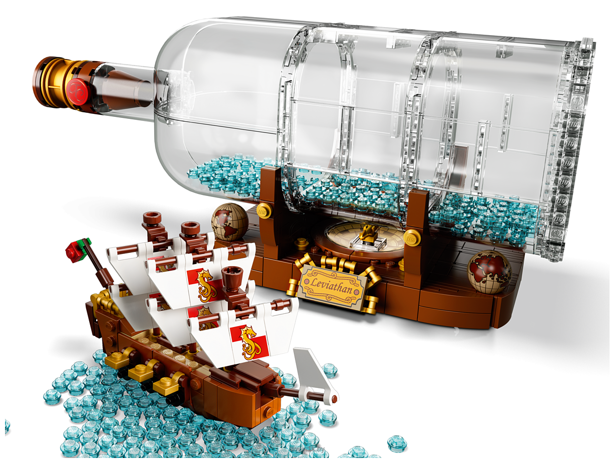 Фотографии LEGO Ideas 92177 Корабль в бутылке