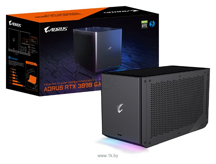 Фотографии GIGABYTE AORUS RTX 3090 GAMING BOX 24GB (GV-N3090IXEB-24GD)