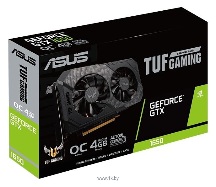 Фотографии ASUS TUF Gaming GeForce GTX 1650 OC 4 GB (TUF-GTX1650-O4GD6-P-GAMING)