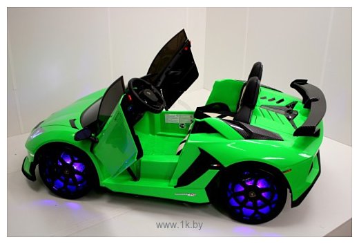 Фотографии RiverToys Lamborghini Aventador SVJ A111MP (зеленый)