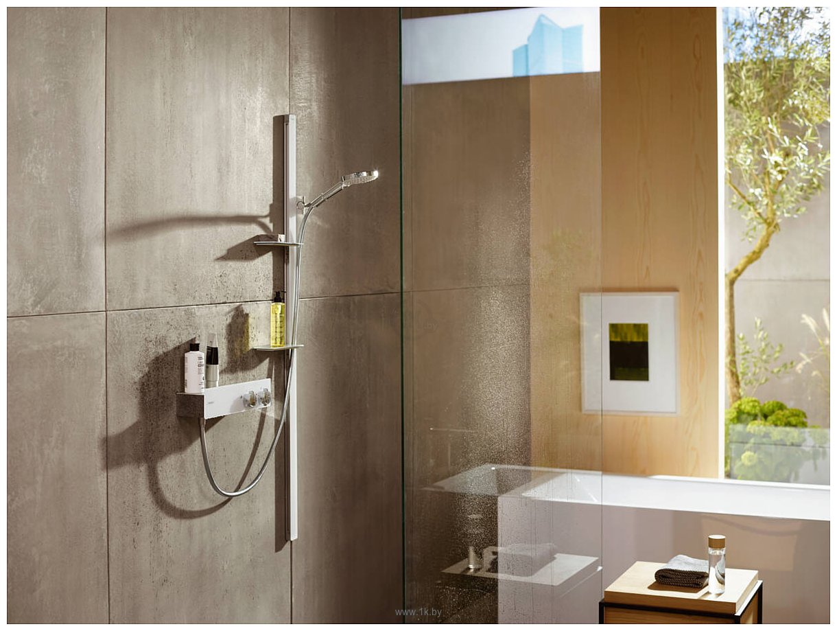 Фотографии Hansgrohe ShowerTablet 350 13102400 (белый/хром)