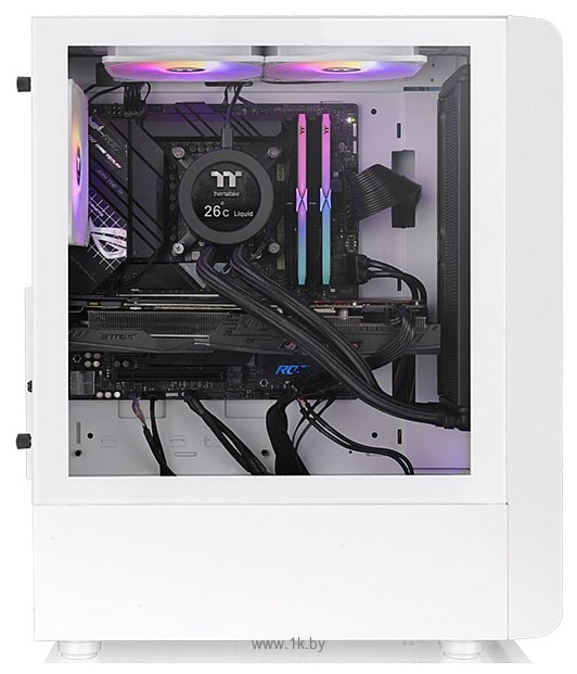 Фотографии Thermaltake S200 TG ARGB Snow CA-1X2-00M6WN-00